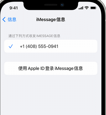 朔城apple维修iPhone上无法正常发送iMessage信息 