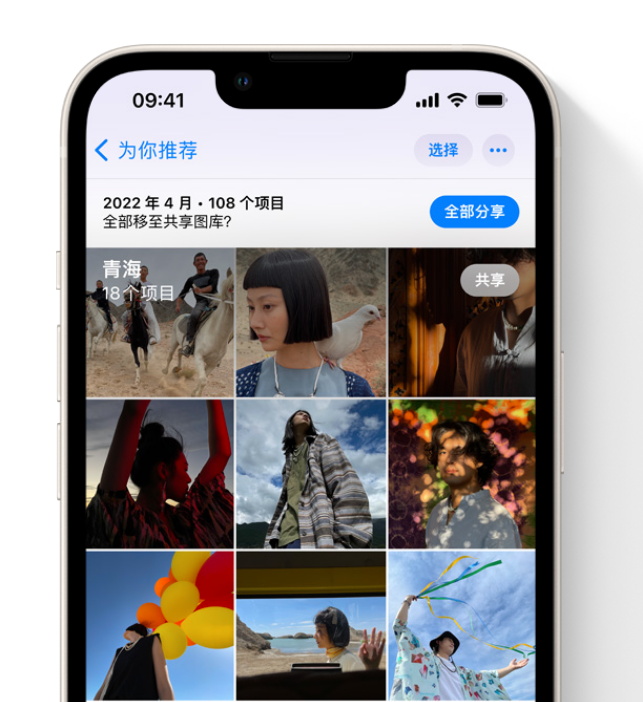 朔城苹果维修网点分享在 iPhone 上使用共享图库 