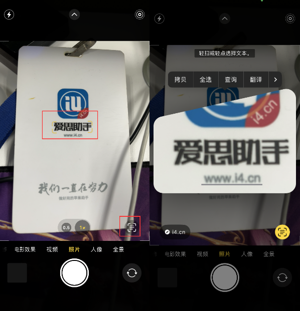 朔城苹果手机维修分享升级iOS 16后如何通过相机翻译文本 