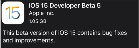 朔城苹果手机维修分享如何升级到iOS15.0 beta5 